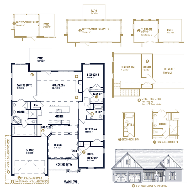 Oxford Transitional a 3 bedroom 3 bath home in Oak Valley